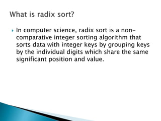 Merge radix-sort-algorithm Slide 21