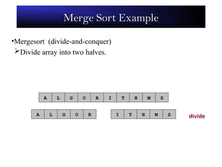 Comprehensive Guide to Merge Sort and Divide-and-Conquer Algorithms | PPT