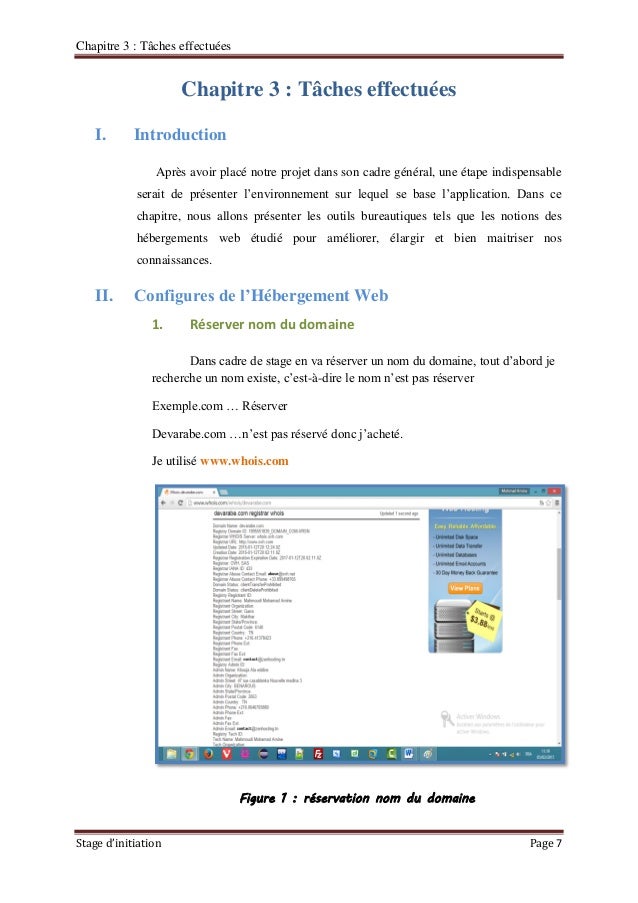 Rapport de stage d'initiation 2015 Mahmoudi Mohamed Amine