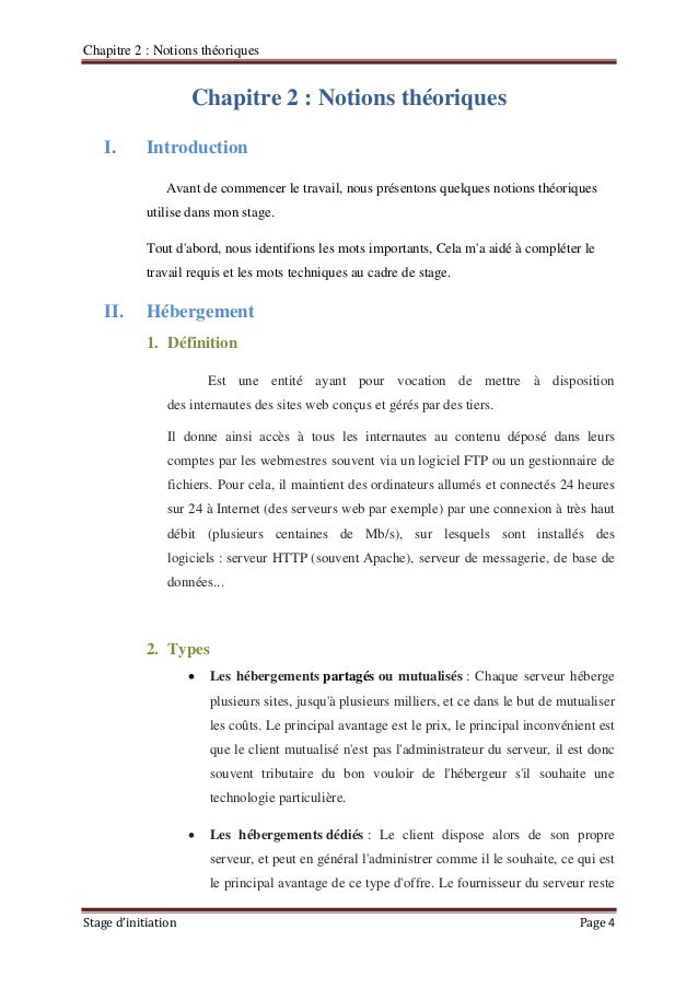 Rapport de stage d'initiation 2015 Mahmoudi Mohamed Amine