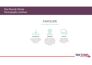 Site Plamob Olinda
Participação contínua
 
