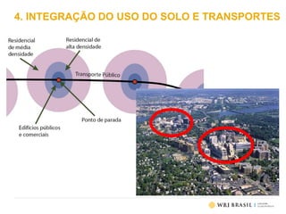 4. INTEGRAÇÃO DO USO DO SOLO E TRANSPORTES
 