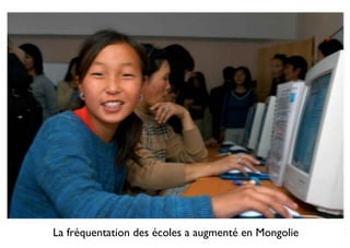 La fréquentation des écoles a augmenté en Mongolie
 