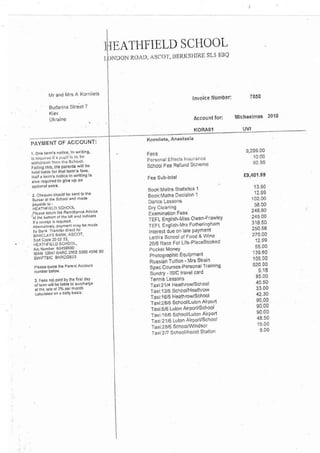 Расследование Британского уголовного агентства дела об обучении Анастасии Корниец