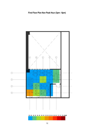 First Floor Plan Non Peak Hour (3pm - 6pm)
dB
72
 