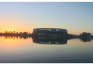 Perth Stadium Sunrise 7th June 2017