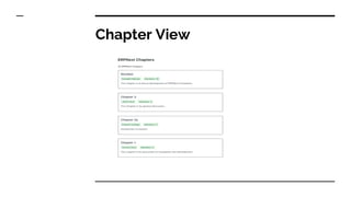 Chapter View
 