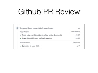 Github PR Review
 