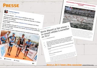 Article2017TrimesWeb-magazinewww.trimes.org
Presse