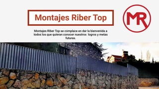 Dossier Montajes Riber Top 2023