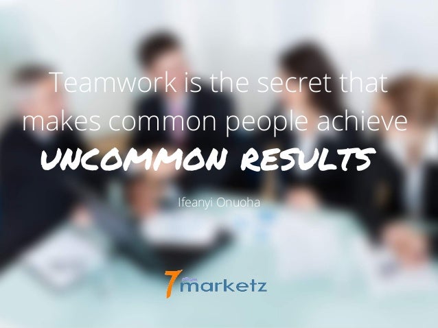 31 Marketing Teamwork Quotes