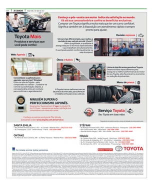 10 A CIDADE TERÇA-FEIRA, 2 DE MAIO DE 2017
 