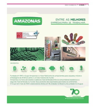 A CIDADEDOMINGO, 13 DE NOVEMBRO DE 2016 3
 