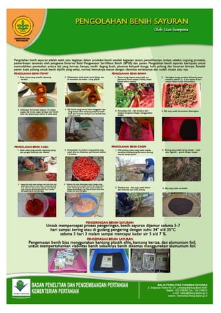 Poster Budidaya Tanaman Hortikultura