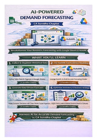 Master Data Analysis & Forecasting with Google Sheets & AI: A ...