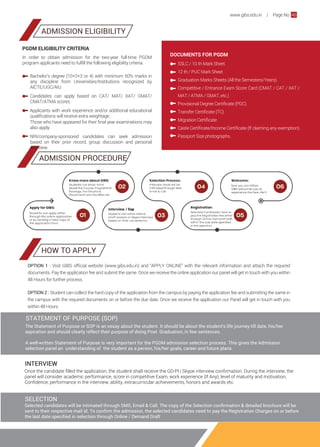 GIBS Bangalore Brochure - PGDM Batch 2023 | Top BSchool in Bangalore | PDF