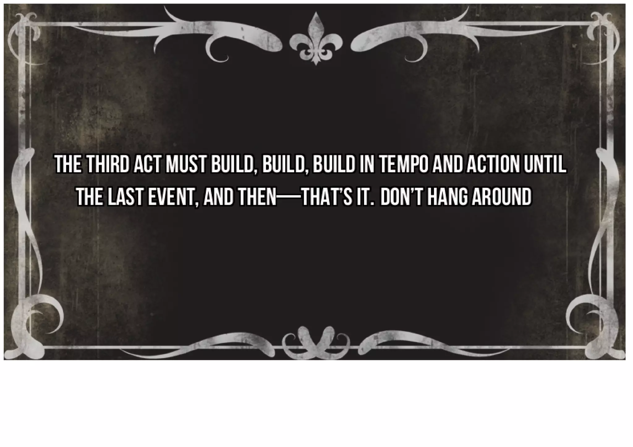 Billy Wilder’s screenwriting tips