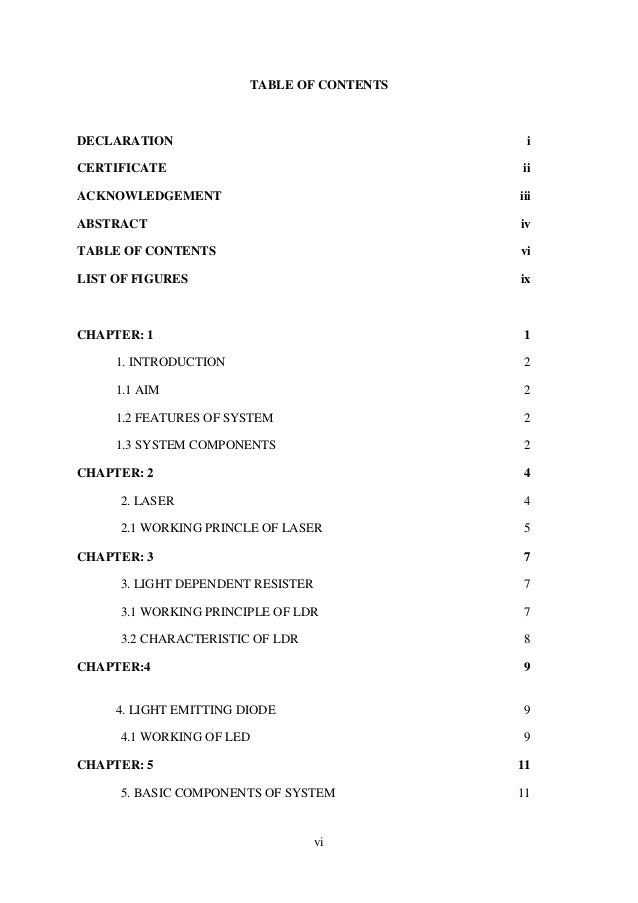 thesis relating to safety system thesis upon security system