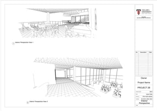 BLD 62403
BUILDING INFORMATION MODELING
Scale
Checked by
Drawn by
Date
Project number
PROJECT 2B
0001
Project Name
Owner
Issue Date
PEH KER NENG
Mr KOH JING HAO
Interior
Perspective
No. Description Date
Interior Perspective View 1
1
Interior Perspective View 2
2
 