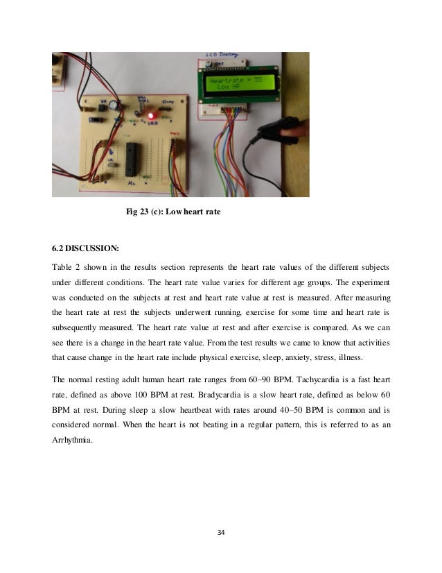 REAL TIME HEART BEAT MONITORING SYSTEM USING PIC16F876 MICROCONTROLLER