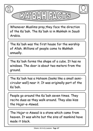 Islamic Activity Book for Kids (Full Vol.1 & 2 Combined pdf)
