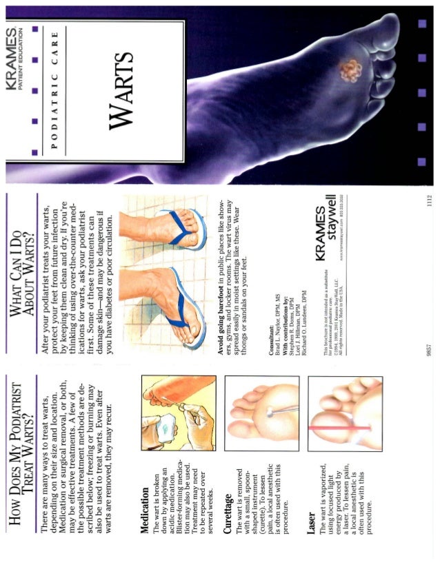 Podiatry handouts