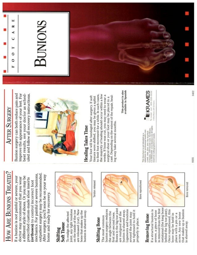 Podiatry handouts