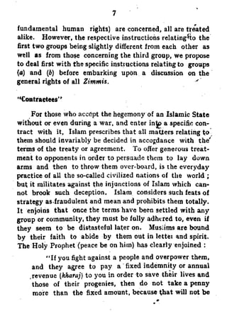 Rights of Non-Muslims in Islamic State (Syed Abul Aala Mawdodi) || Australian Islamic Library || www.australianislamiclibrary.org