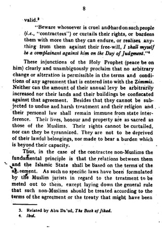 Rights of Non-Muslims in Islamic State (Syed Abul Aala Mawdodi) || Australian Islamic Library || www.australianislamiclibrary.org