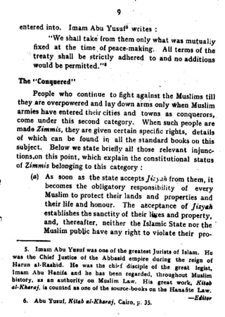 Rights of Non-Muslims in Islamic State (Syed Abul Aala Mawdodi) || Australian Islamic Library || www.australianislamiclibrary.org