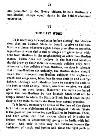 Rights of Non-Muslims in Islamic State (Syed Abul Aala Mawdodi) || Australian Islamic Library || www.australianislamiclibrary.org