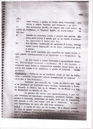 Geada - excertos relevantes