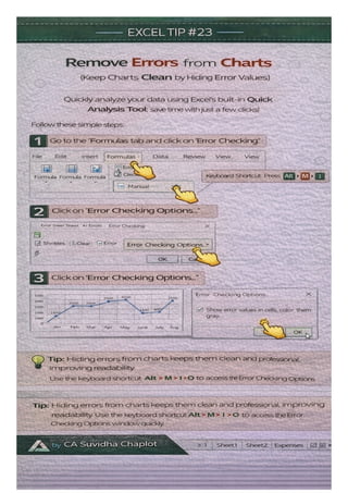 "Excel Tips 21 to 30: Expert Excel Hacks to Boost Your Efficiency" PART ...