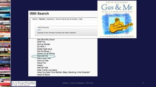 Madans – Future of Metadata – IDPF 2016 17
 