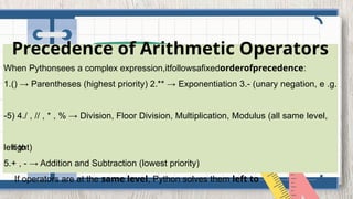 Comprehensive Guide to Python Iteration and Expressions | PPTX