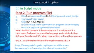 Comprehensive Introduction to Python Programming Basics and Features | PPTX