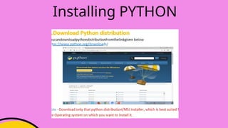 Comprehensive Introduction to Python Programming Basics and Features | PPTX