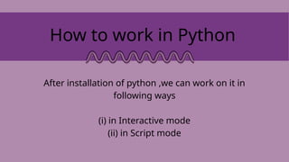 Comprehensive Introduction to Python Programming Basics and Features | PPTX