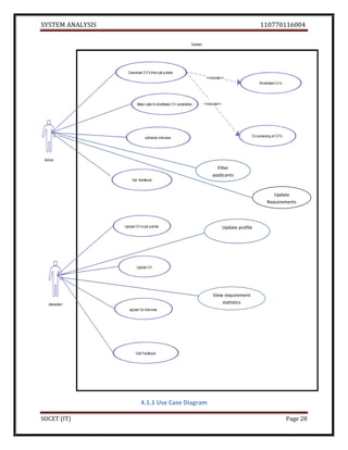 Employee Recruitment System srs | PDF