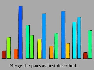 Merge the pairs as first described...
 