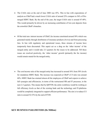 Merger & Acquisition In Banks
