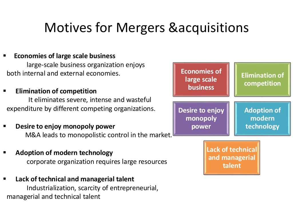 Merger & acquisition presentation