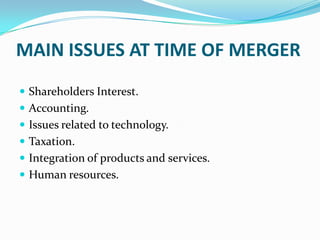 Merger and acquisitin (2) | PPTX