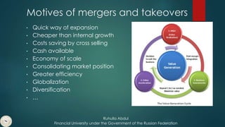 Mergering Merger and acquisition | PPTX