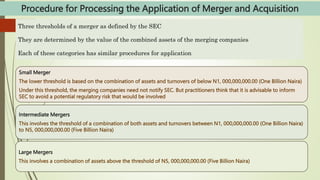 Prosecure Merging Merger and Acquisition Prof Oyedokun.pptx