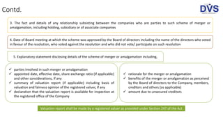Merger and amalgamation under companies act, 2013 | PPTX
