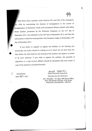 Merger Case Annex (Growmore-Adani Power).pdf