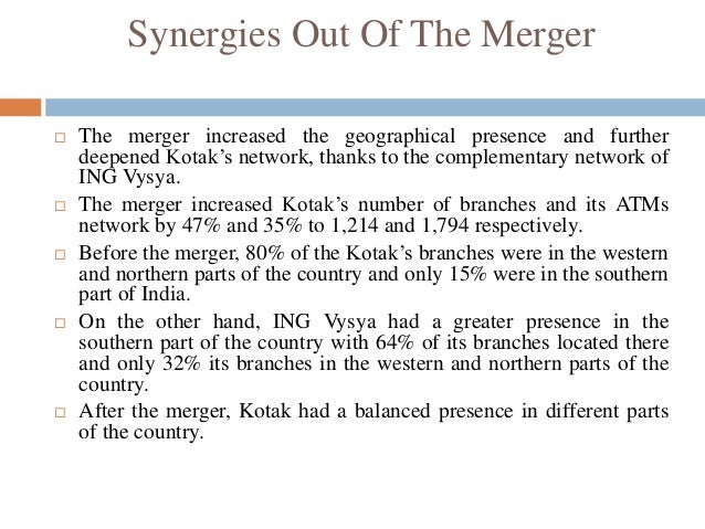Merger and acquisition case interview example picture