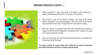 Presentation on Merger | PPTX