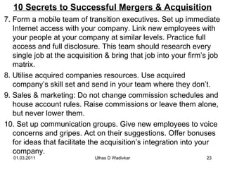 Mergers & acquisitions for MBA | PPT